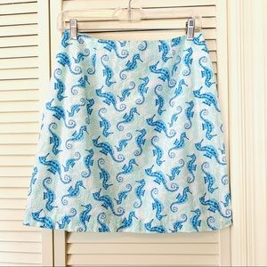 Vineyard Vines Seersucker Skirt